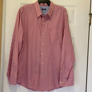 Izod plaid dress shirt
